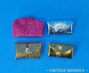 (4) Vintage Topper Dawn Doll Purses MINTY ~ 1970's - Picture 1 of 3