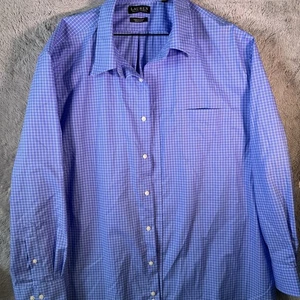 Camisa Lauren Ralph Lauren Etiqueta Negra Para Hombres 3XL Abotonada Manga Larga 19 34/35 - Imagen 1 de 7