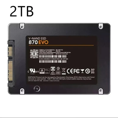 2TB SSD 2.5'' SATA III Internal Solid State Drive PC/MAC 560MB/s - Image 1 of 4