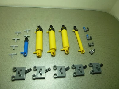 Lego Technic Pneumatic Cylinders and Small Pump plus Accessories - Image 1 of 4