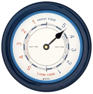 JUSTIME 8.5 Inch Atlantic Tide Clock for East Coast, High Tide Low Tide Clock... - Picture 1 of 6