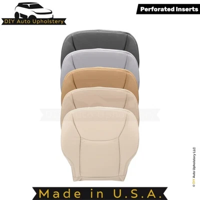 Se adapta a Mercedes-Benz Clase S 1999-2006 cuero medio perfecto Cubierta de asiento inferior del conductor Foto 1 de 4