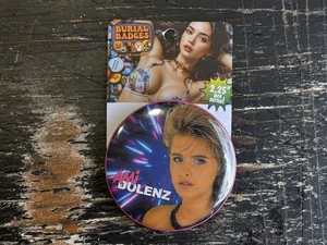Ami Dolenz "80s Ladies" -  2.25" PinBack Button | ☙Burial🪦Badges❧ - Picture 1 of 6