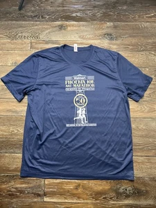 Phoenix 10K Marathon 50th Annual Official Race Tech Shirt XL Arizona Blue - Picture 1 of 4