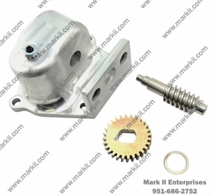 1964 1967 Lincoln Convertible Upper Back Panel Gear Drive Cover & Gears - Picture 1 of 1