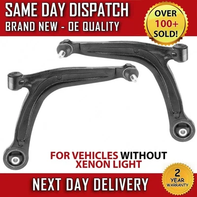 FORD KA MK2 2008-2016 FRONT LOWER SUSPENSION WISHBONE CONTROL ARMS PAIR X2 KIT - Image 1 of 4