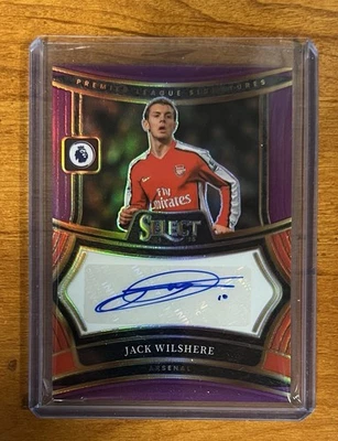 2024-25 Panini Select Premier League Jack Wilshere Auto /199 Arsenal England - Image 1 of 2
