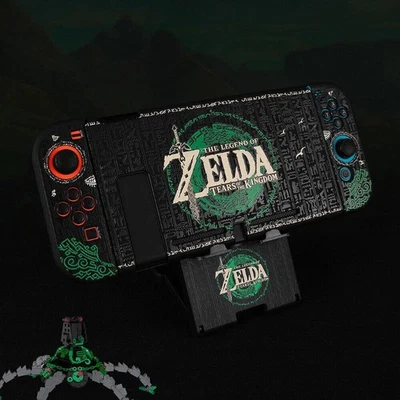 For Nintendo Switch OLED Zelda Accessories Joycon Controller Case Cover Shell - Image 1 of 4