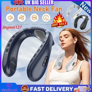 Cool Portable Air Conditioner Neck Fan Hands Free Personal Cooling Fan - Picture 1 of 18