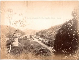 Brésil Brazil.Petropolis."Rua do Imperator".Photo Albuminée originale 1880.Foto - Picture 1 of 4
