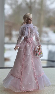 OOAK Tea Party Garden Frock fits 16.5" RTB101 Tonner Grace and Claire - Image 1 of 4