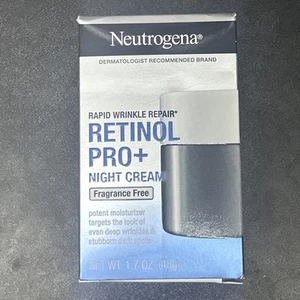 Neutrogena Rapid Wrinkle Repair Pro + Night Cream 1.7 oz (48g) Fragrance-Free - Picture 1 of 2