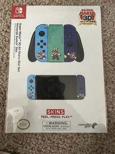 Super Mario 3D All Stars Skin Set Nintendo Switch Pre Order Bonus  - Picture 1 of 2
