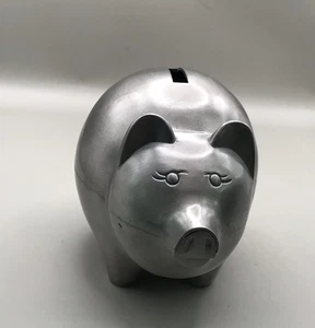 Sheridan anlaufgeschütztes Sparschwein Edelstahl 3” X4,5” - Bild 1 von 12
