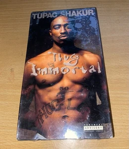 Thug Immortal - The Tupac Shakur Story - VHS - Sealed - Tupac Shakur- - Picture 1 of 6