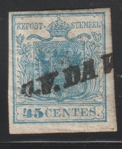 ANTIKE STAATEN LOMBARDEI - VENEDIG 45 CENT ERSTER TYP VENEDIG REF 2303 - Bild 1 von 1