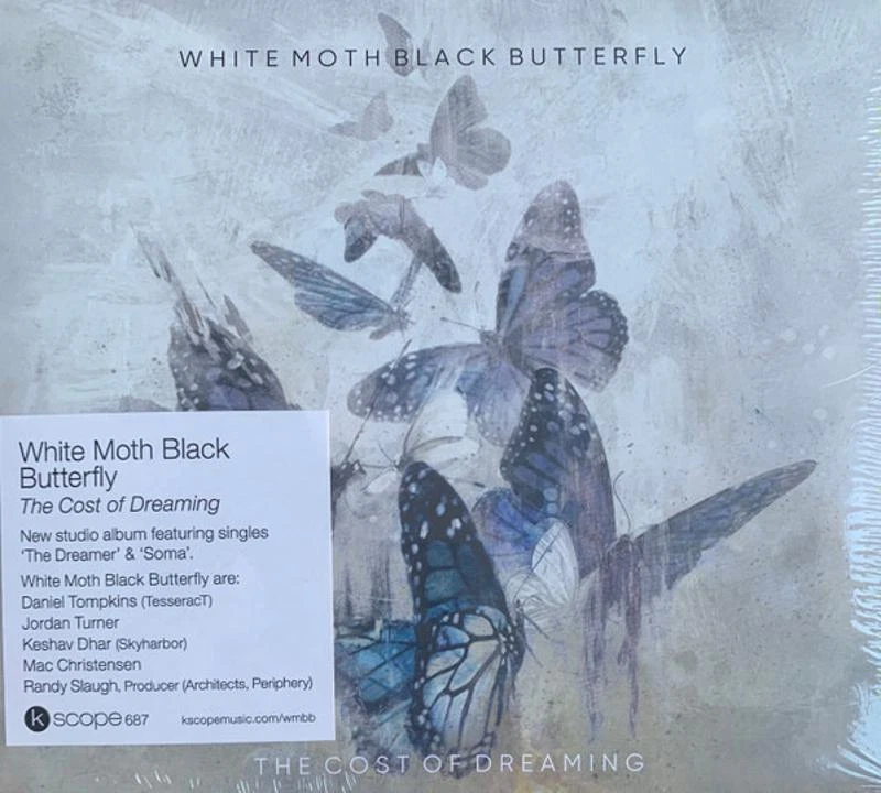 The Cost Of Dreaming White Moth Black Butterfly