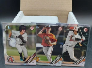 2019 Bowman Draft Baseball Paper Complete Set #1-200 Adley Gunnar Carroll 1st ! - Picture 1 of 1