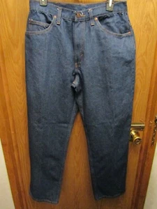 BLAUE HERRENJEANSHOSE MIT EINFARBIGEN TASCHEN GRÖSSE 34 X 29 - Bild 1 von 4