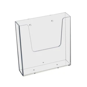 10 Stück DIN A5 Hoch Wandprospekthalter / Prospekthalter / Prospektbox Wand - Bild 1 von 2