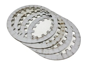 80 Yamaha YZ125 YZ 125 Clutch Steel Discs Disks Plates Rings - Picture 1 of 8