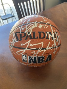 vince carter signed basketball