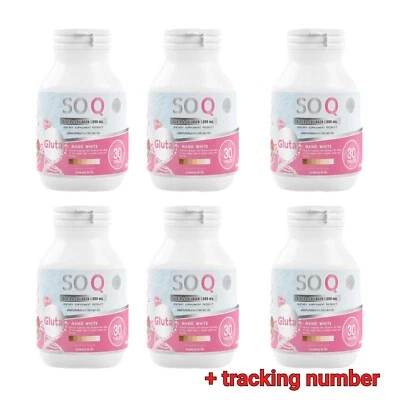 6x SOQ Gluta Nano Collagen Reduce Dark Spot Clear Freckle Whitening +tracking - Image 1 of 4