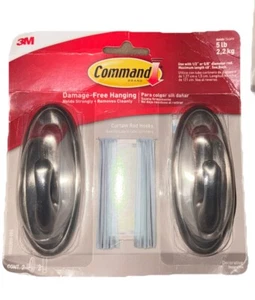 Command beschädigungsfreie Gardinenstangenhaken (4) 2 Packungen - Bild 1 von 3