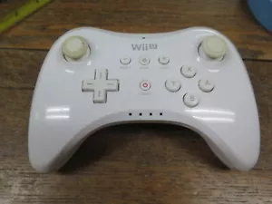 Controlador Pro Inalámbrico Oficial FABRICANTE DE EQUIPOS ORIGINALES Nintendo Wii U Blanco WUP-005 PROBADO - Imagen 1 de 5