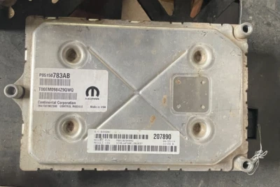 Computador de motor OEM 2014 Jeep Wrangler 68192940AG 3.6L MT PCM - Imagem 1 de 3