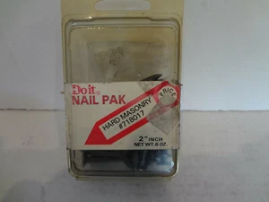 Doit Nail Pak 2" Hard Masonry #718017 Net Wt. 6 oz  - Picture 1 of 4