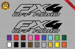 Fx4 Off Road Decal Set Fits: 1997-2008 Ford F-150 Truck Bed Side Vinyl Stickers - Picture 1 of 2