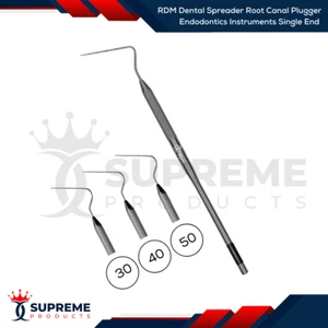 RDM Dental Spreader Root Canal Plugger Endodontics Instruments Single End - Picture 1 of 4