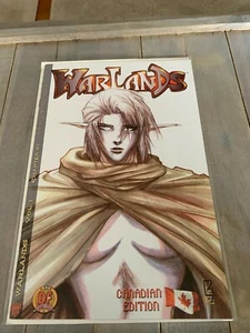 Warlands #1 Comic Book NM Dynamic Forces Canadian Variant 1:2500 COA Pat Lee - Picture 1 of 3