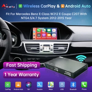Do Klasy E W212 E Coupe C207 NTG4.5 / 4.7 Bezprzewodowy moduł Carplay Interfejs MMI - Zdjęcie 1 z 12