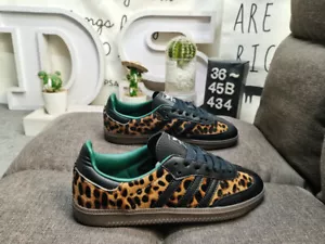 Adidas Samba OG Shoes Men/Women Red Leopard Print JI2734 JI2735 - Picture 1 of 24