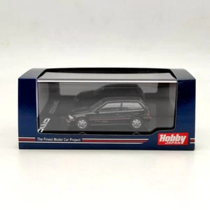 Hobby Japan 1/64 Civic (EF9) SiR Ⅱ HJ641031ABK Diecast Model Car Black - Picture 1 of 7