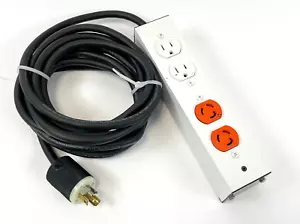HUBBELL PDT10D2IG2WM Relocatable Power Tap 15A 125VAC USA - Picture 1 of 7