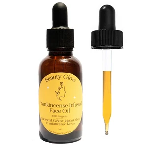 Frankincense Resin Infused Organic Black Seed, Castor & Jojoba Oils for Face ... - Picture 1 of 1