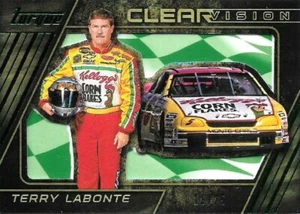 2016 TORQUE RACING TERRY LABONTE ~CLEAR VISION~ (GREEN) INSERT #40 *s/n 15/25* - Picture 1 of 2