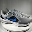 Nike Downshifter Mens Running Shoes Sneakers Size 12 Gray Blue Gym - USED TWICE