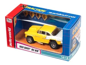 Classic Yellow & White | 1955 Chevy Bel Air | CP7983 | Auto World - Picture 1 of 3