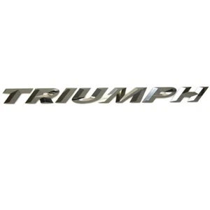 2 NEW TRIUMPH letter boat decals OEM. A must have for any Triumph boat owner - Picture 1 of 4