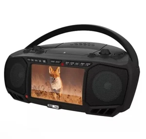 Altec Lansing 7" TV Streaming and Bluetooth Boombox with DVD, CD & Radio - Picture 1 of 3