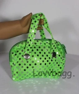 Lime Sequin Purse Bag for American Girl Doll Accessory +PHONE FREESHIP MOST ADDS - Picture 1 of 3