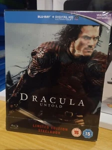 Dracula Untold BLU RAY STEELBOOK UK Release NEW & SEALED - Picture 1 of 2