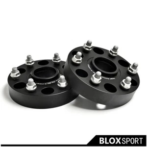 6 Lug Nuts 2x35mm 6x5.5" CB67.1 Wheel Spacers for Mitsubishi Pajero Shogun Wagon - Picture 1 of 9