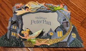 Disney Parks Peter Pan Trilli Wendy e ragazzi che volano - Cornice - Raro - Foto 1 di 14