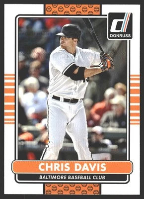 Chris Davis #55 2015 Donruss Baltimore Orioles - Image 1 of 2