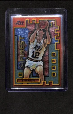 1995-96 Finest #M29 John Stockton Mystery - Image 1 of 2